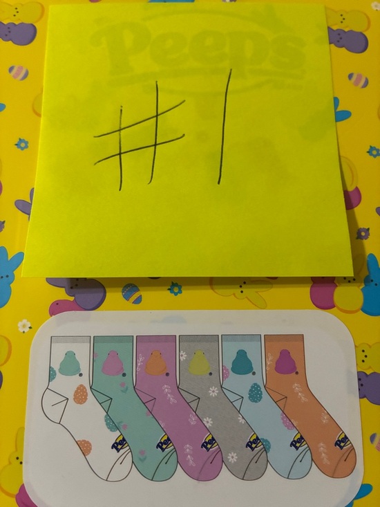 Peeps Shortie Crew Socks - 6-pack - Picture 3 of 12